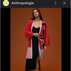 Laetitia Rouget Botanical Kimono Cardigan